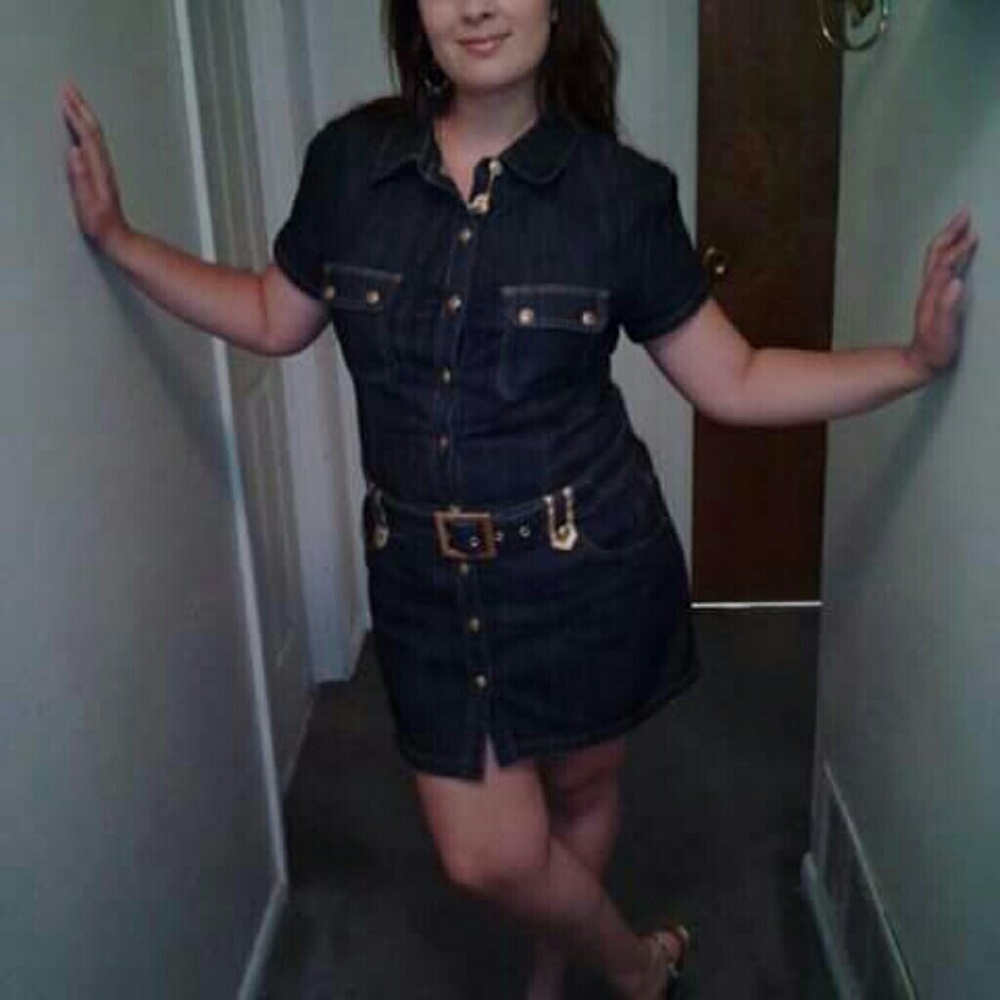 Jean wear  dress body suit