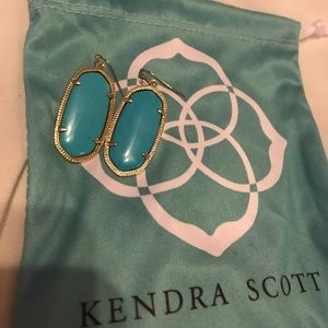Kendra Scott Turquoise Elle Earrings
