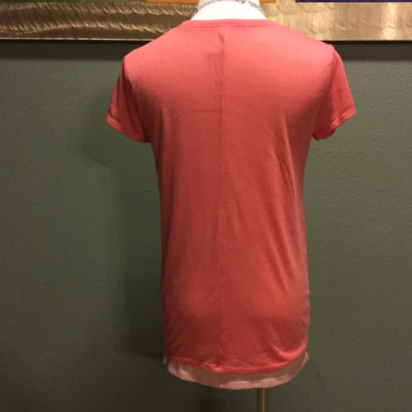 Pre-Owned, DKNY TWO LAYER OVERLAY KNIT TOP SHIRT, - Picture 3 of 8