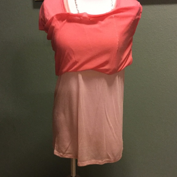 Pre-Owned, DKNY TWO LAYER OVERLAY KNIT TOP SHIRT, - Picture 5 of 8