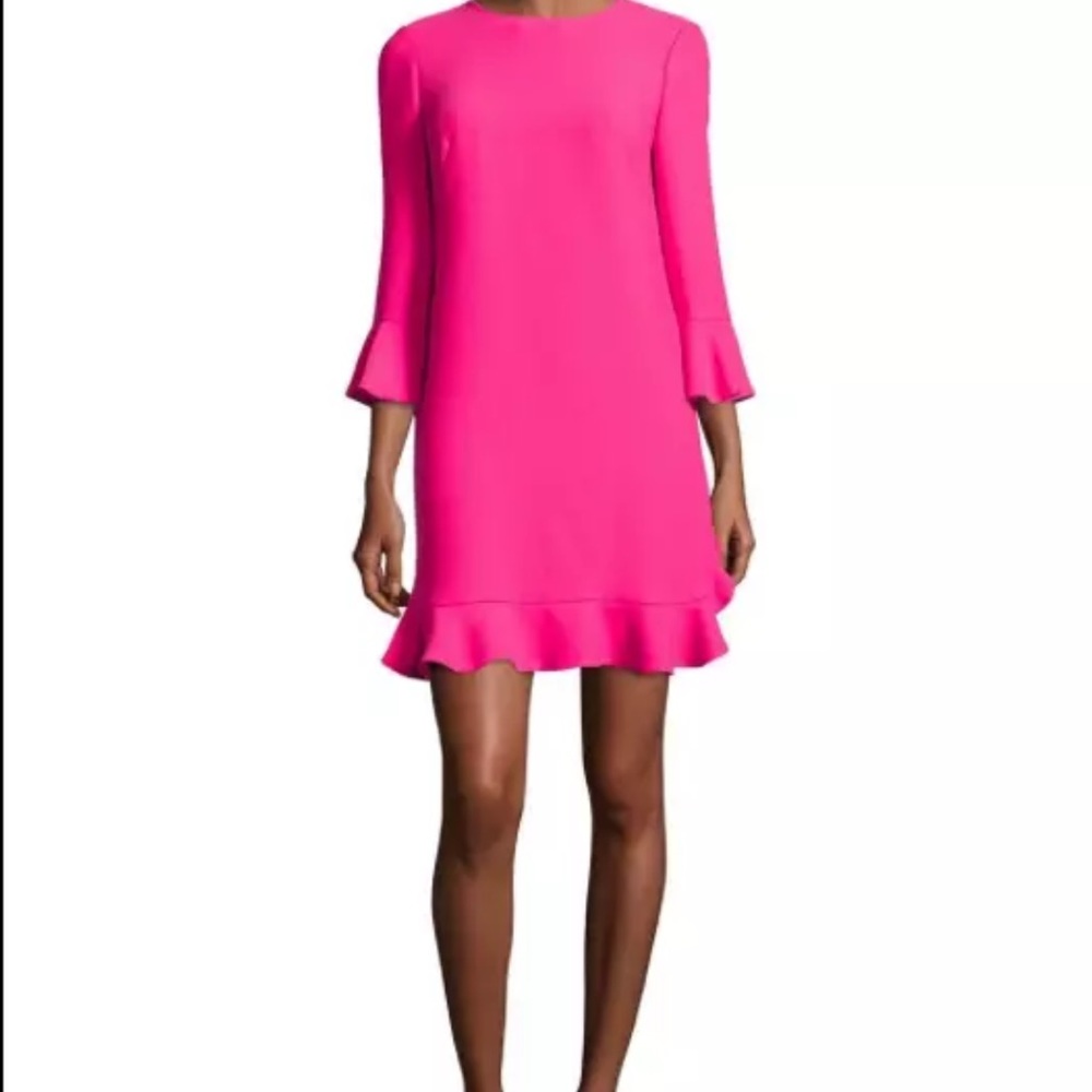 Kate Spade Ruffle dress NWT 🌺 Size 4 - Picture 3 of 4