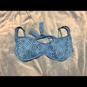 FINAL PRICE 🎉 Blue Crochet Becca Bikini Top