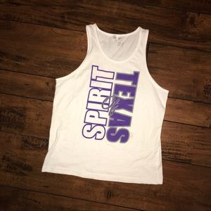 sot white & purple tank