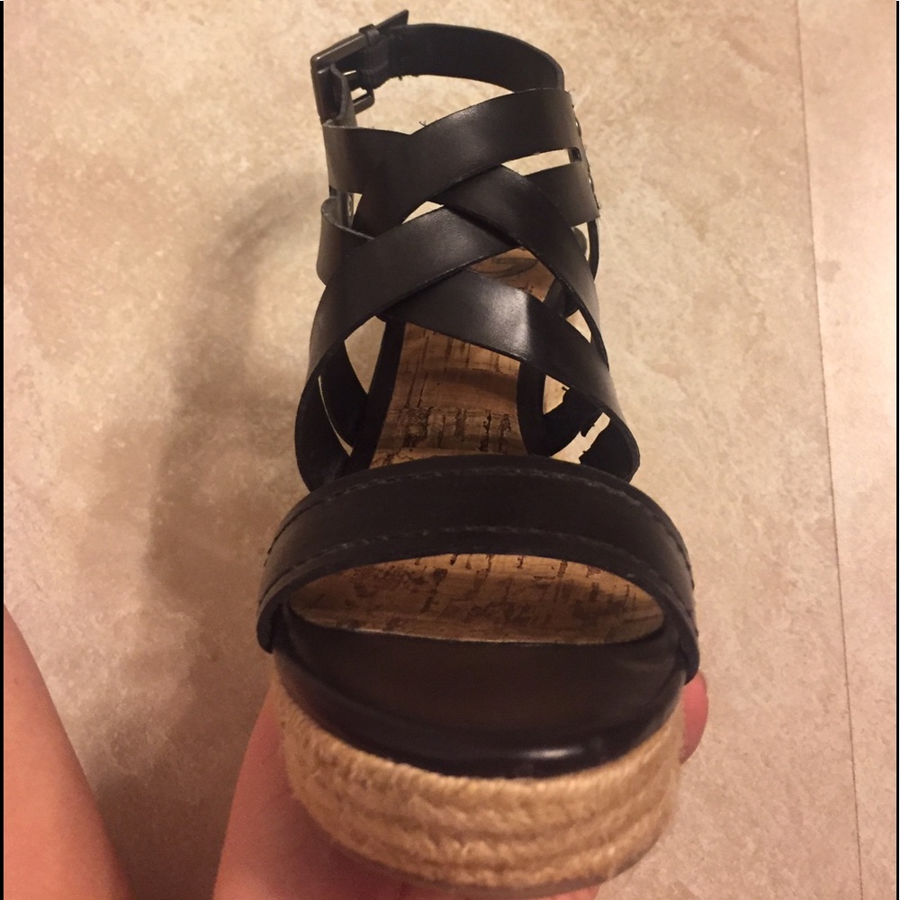 Classic Black Wedges