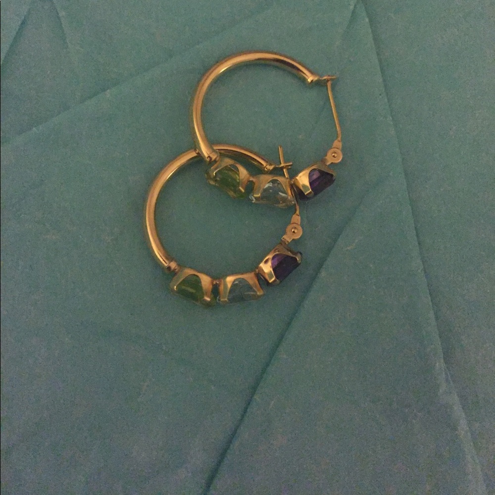 Gold Hoop Earrings