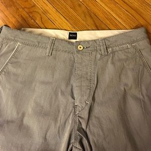 Hugo Boss seersucker pants