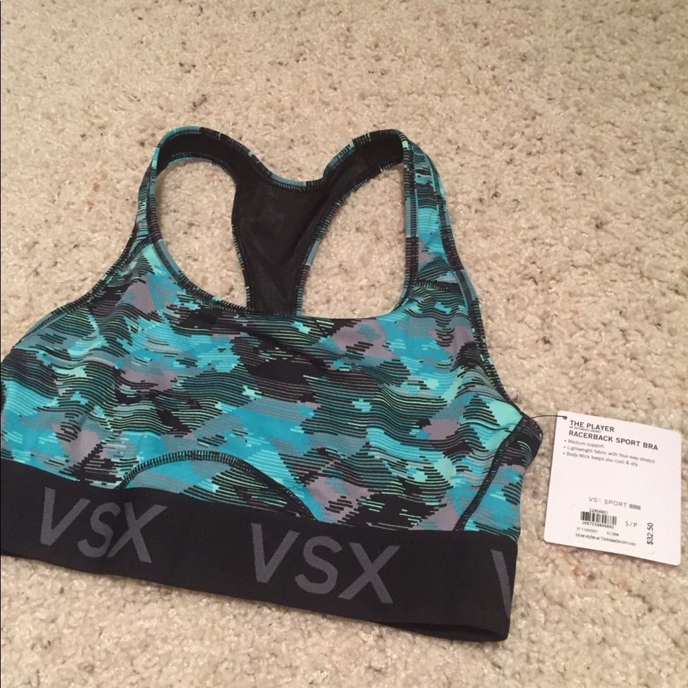 VS Sport patterned sports bra