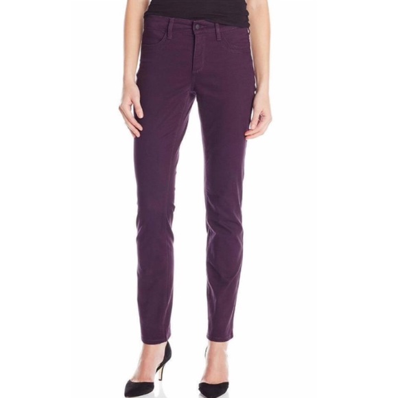 NYDJ Denim - NWT NYDJ Samantha Slim Jeans in Plum