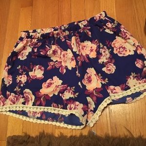 Floral shorts