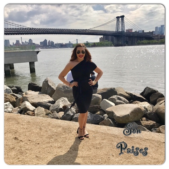 Black Bodycon Dress LAST ONE - Picture 6 of 6