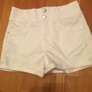 High waisted shorts