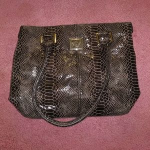 Snakeskin purse