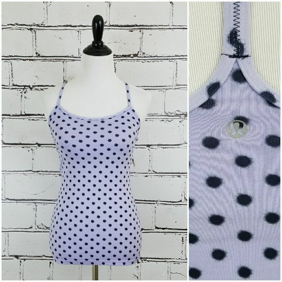 lululemon athletica Tops - Lululemon Polka Dot Athletic Tank Top!