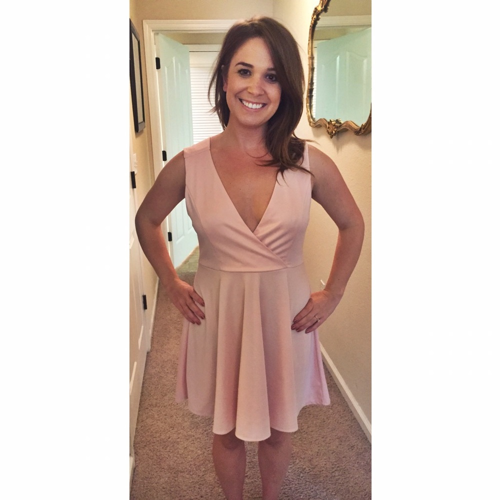 Pink Babydoll Dress