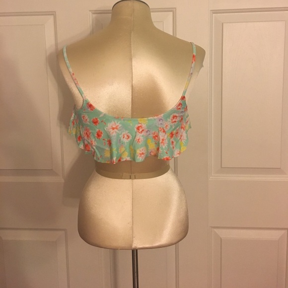 Floral Swim Top- Pacsun - Picture 2 of 2