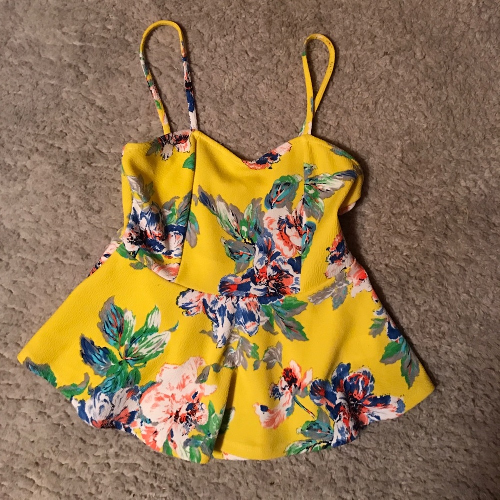 Flower tank top!