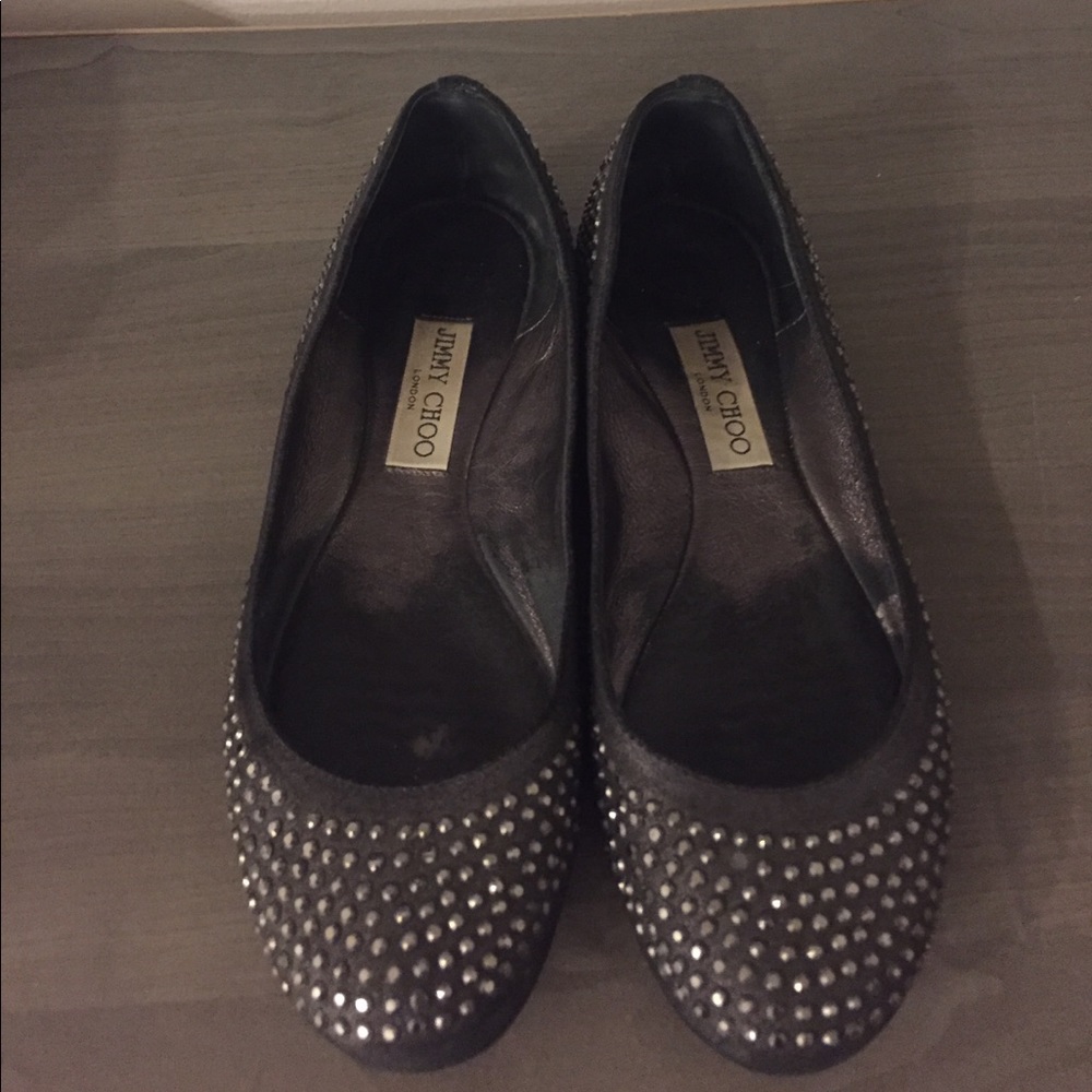 Jimmy Choo Studded Flats