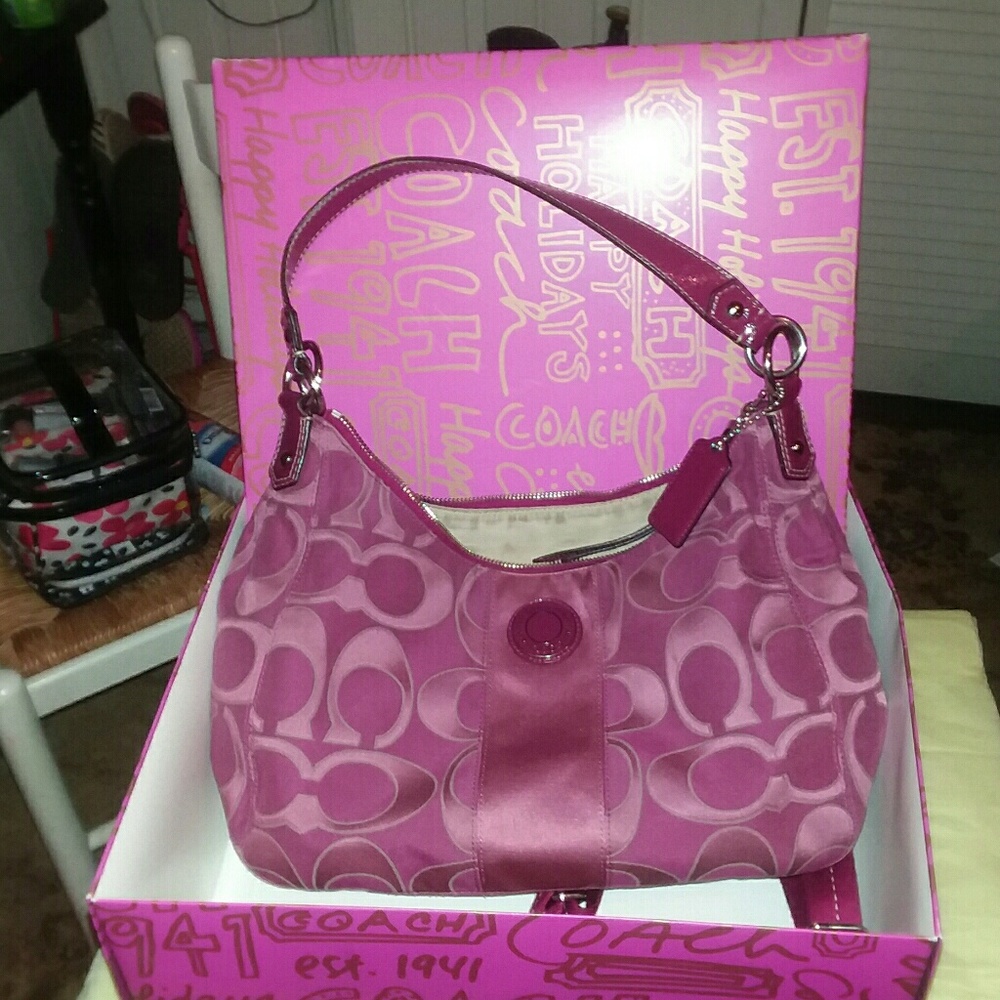 Authenic coach purse