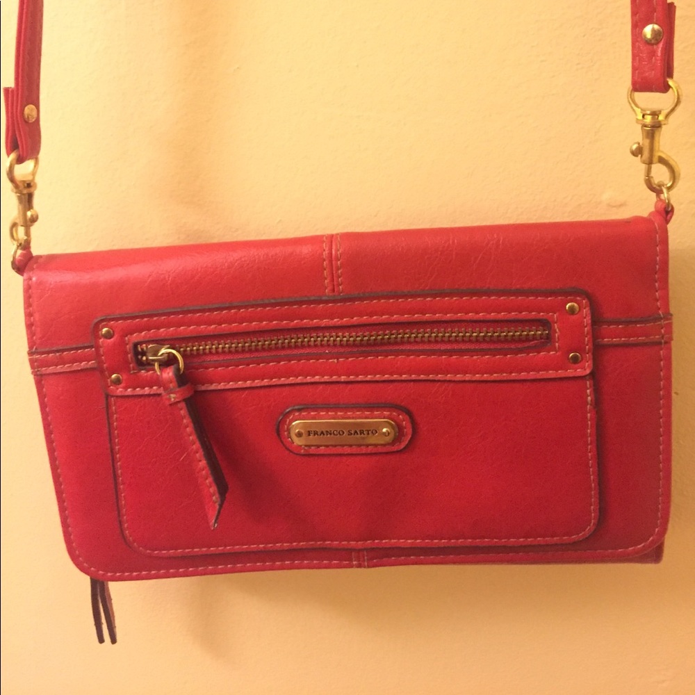 Small red purse