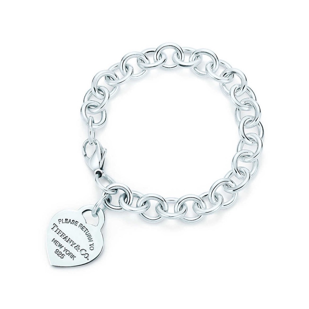 TIFFANY-Return to Tiffany Heart Tag Charm Bracelet
