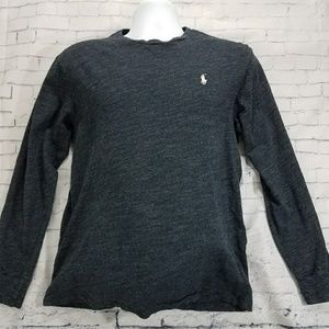 Polo by Ralph Lauren long sleeve black/grey shirt