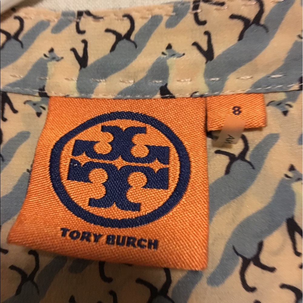 Tory Burch 100% silksoe button up blouse