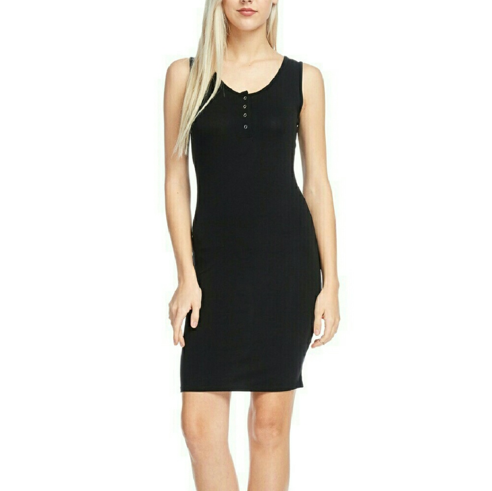 NOT FOR SALE! M and L Black bodycon dress - Picture 1 of 4