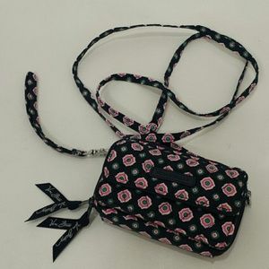 VERA BRADLEY "all in one crossbody petal dots"