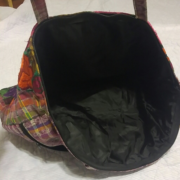 Large Floral Tote Bag - Picture 3 of 4