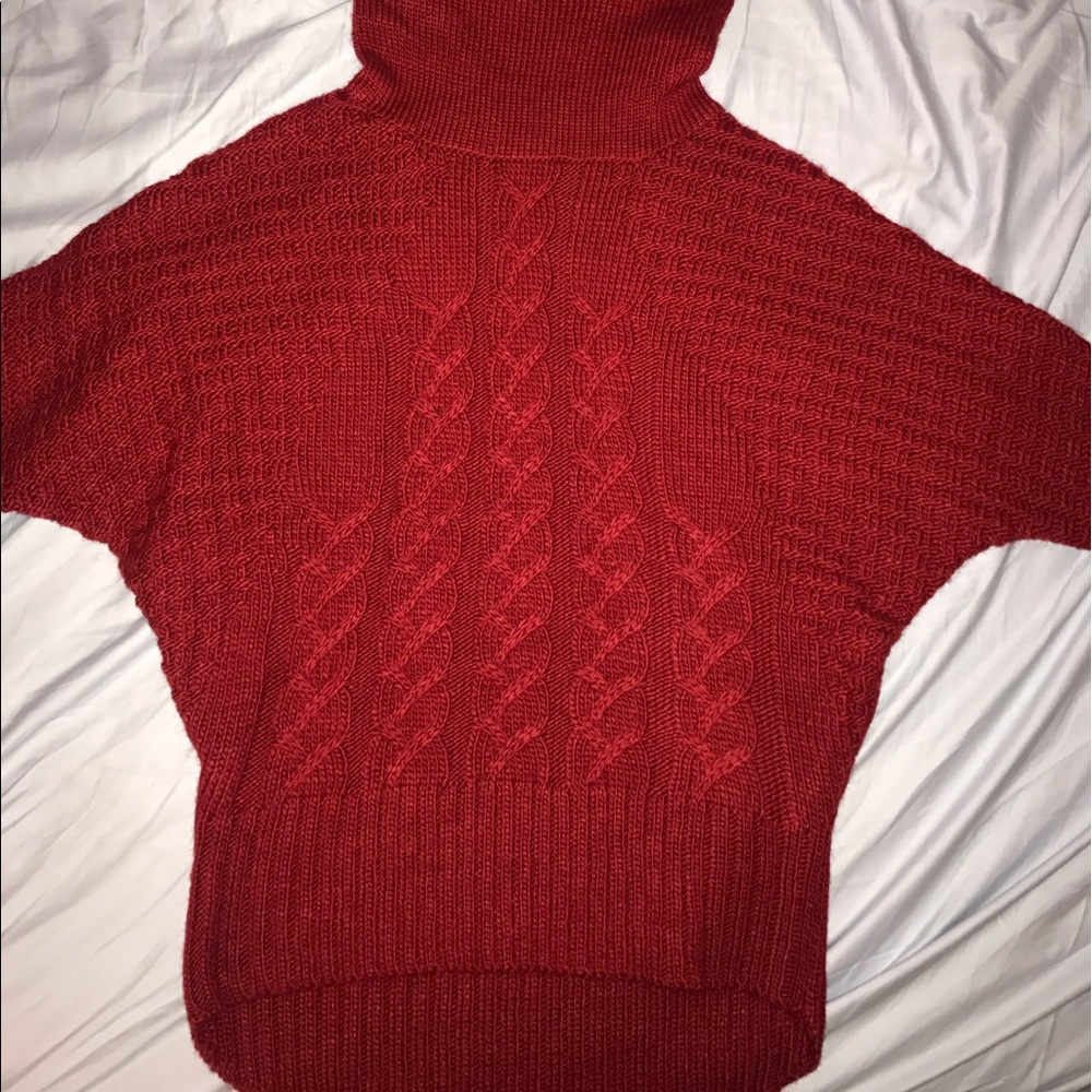 Red sweater