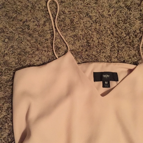 Blush tulip spaghetti strap tank Mossimo - Picture 2 of 3