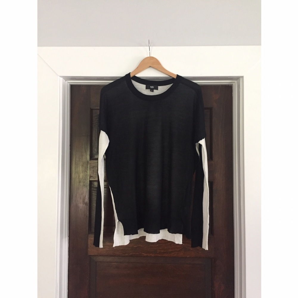 Black and White sweater