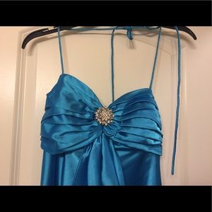 Blue formal dress