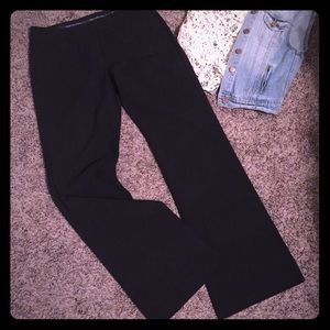 Express black editor slacks pants size 4