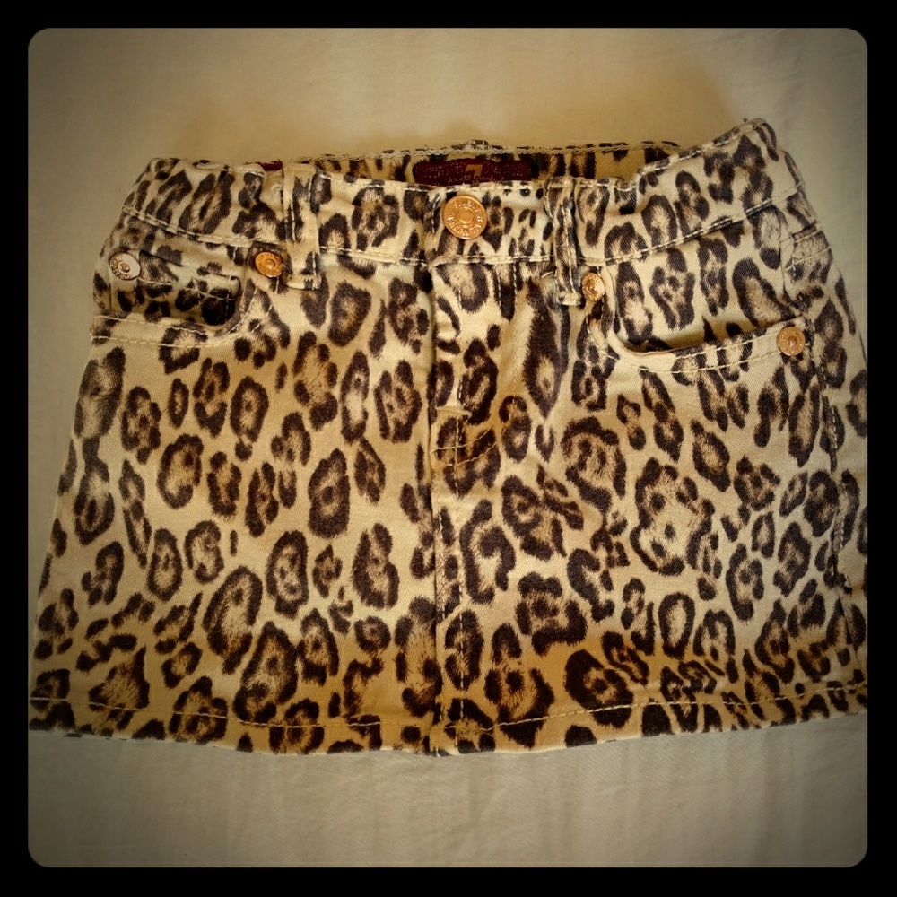 7 For All Mankind toddler girls skirt size 24mos