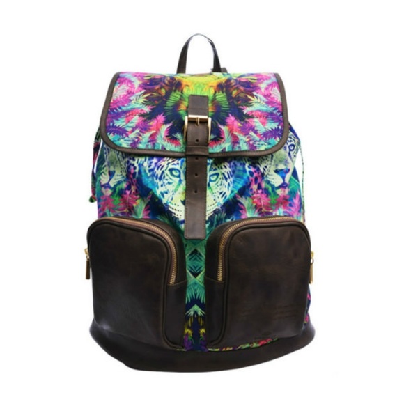 Jungle Jaguar Laptop backpack main image 4
