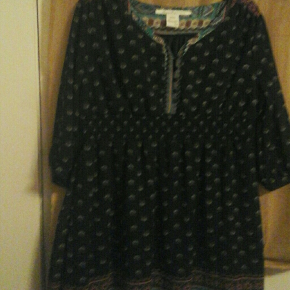 American Rags Tunic or Dress BOHO 1X  Final Reduct