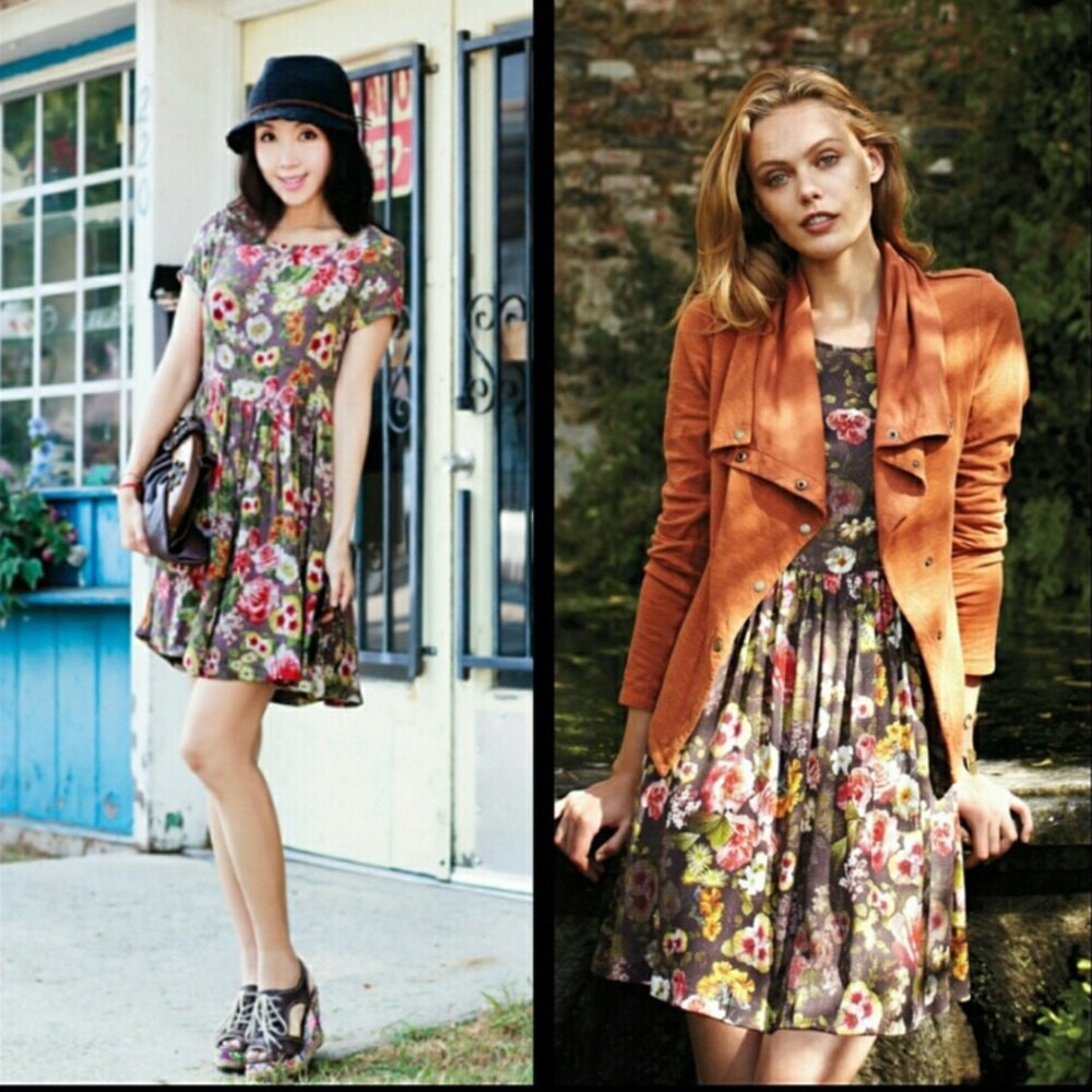 Sam & Lavi Floral Swing Dress