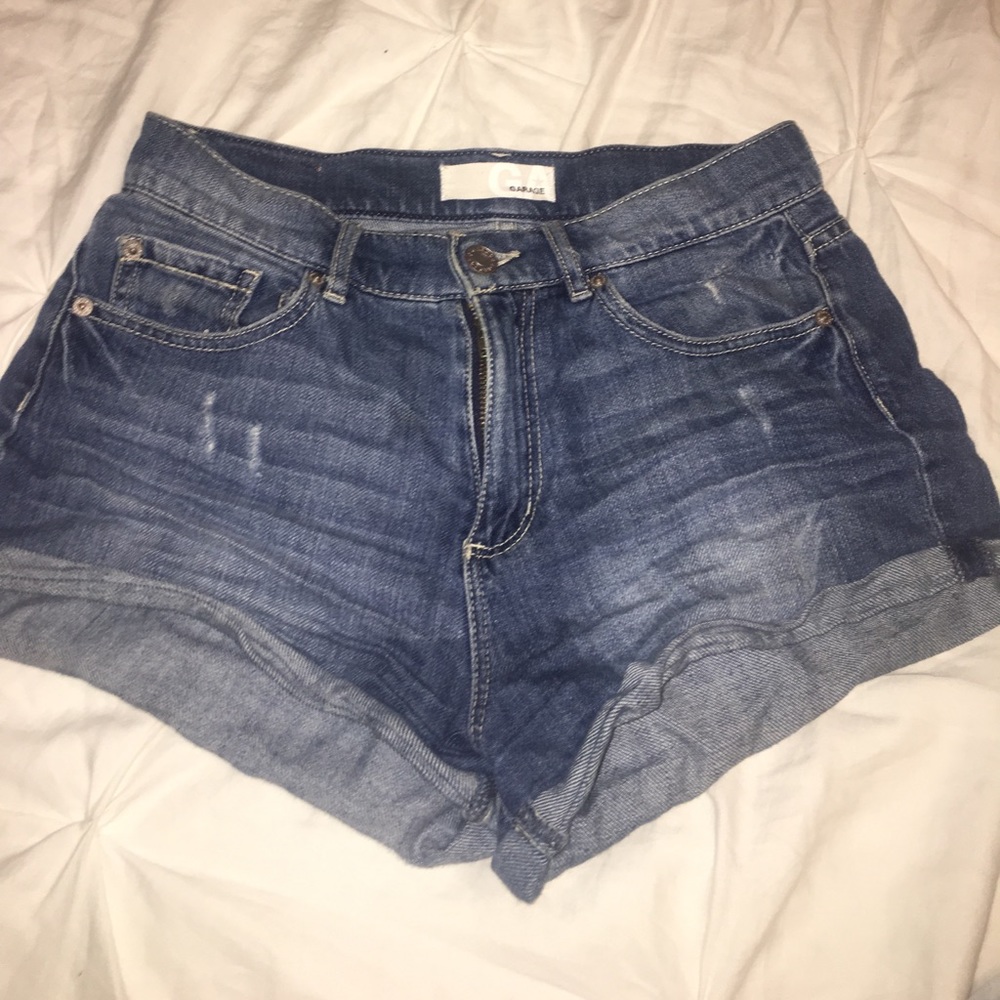High waisted shorts