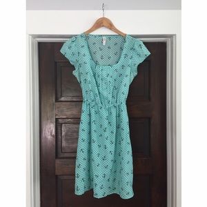 Xhileration Blue Anchor Dress