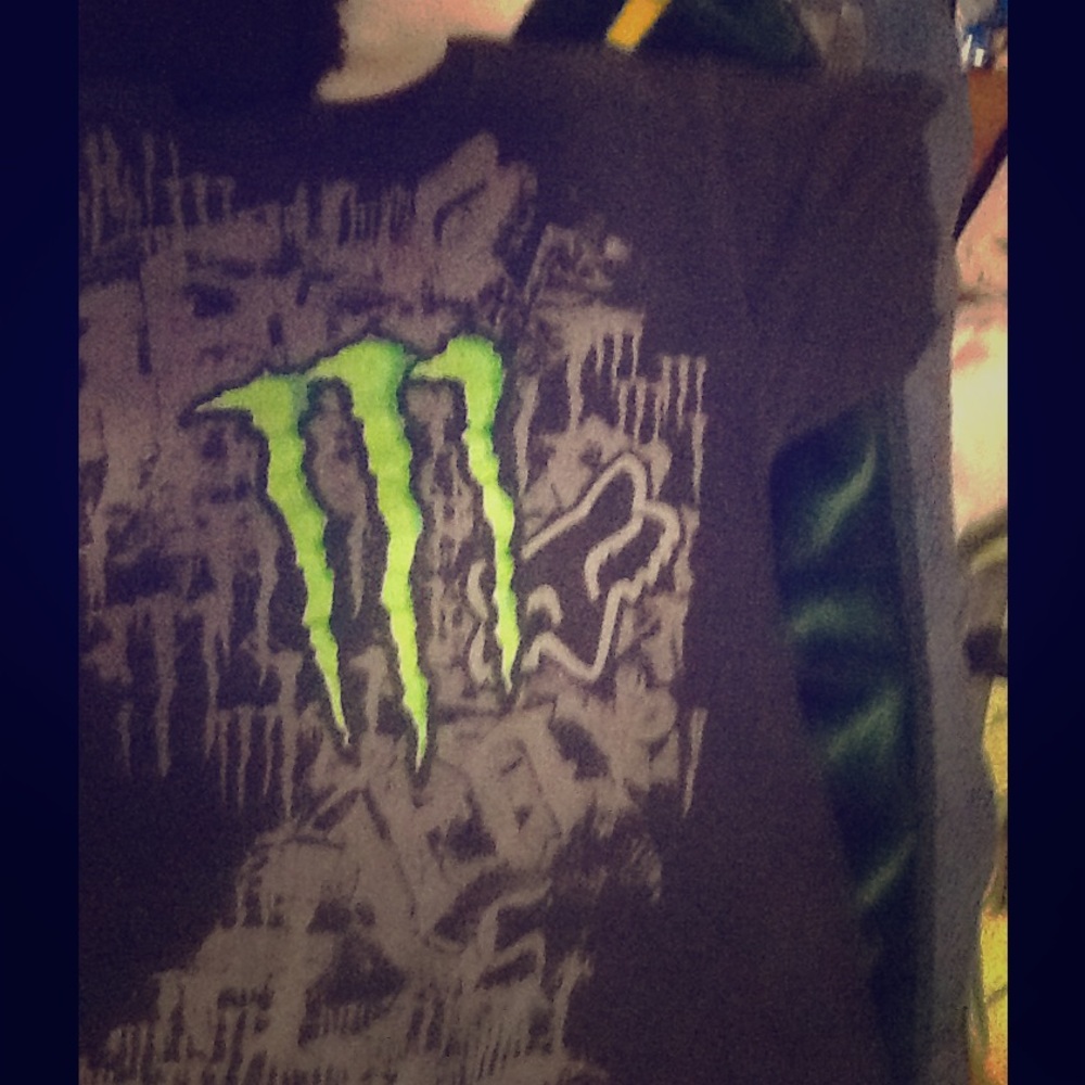 Fox/monster collaboration t-shirt.