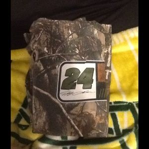 Chase authentics, Jeff Gordon camo shirt.