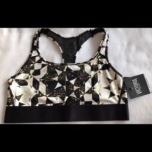Victoria's Secret racerback sports bra.