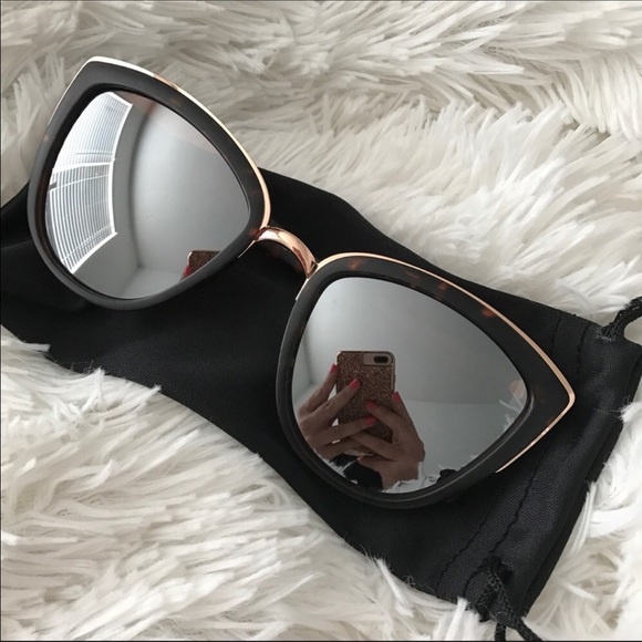 Cat Eye Black Guicci Sunglass Frame With Nose Pads Cat Eye Black Guicci Sunglass Frame With Nose Pads