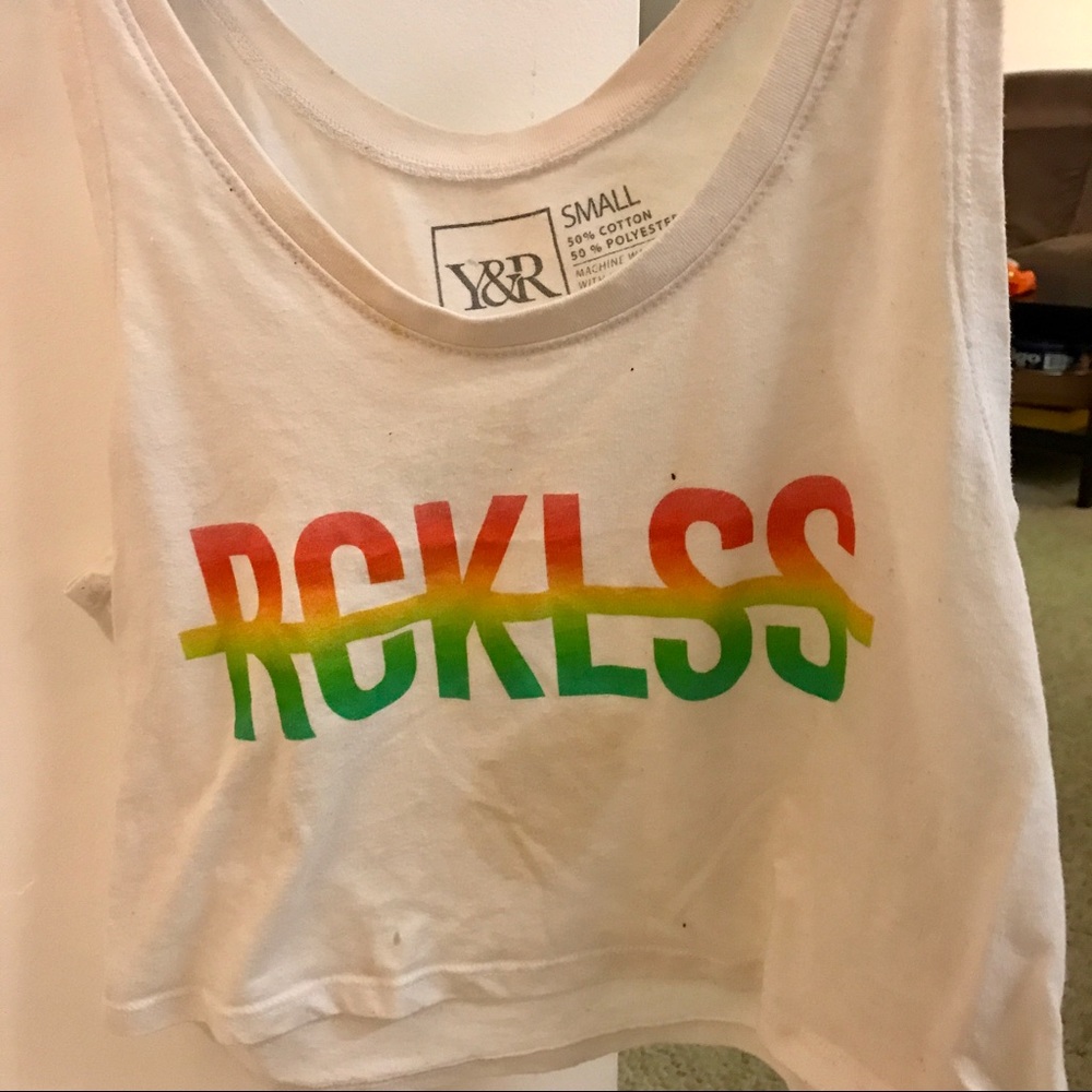 Young&Reckless crop top