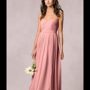 Jenny Yoo Mira Convertible Rosewater Dress