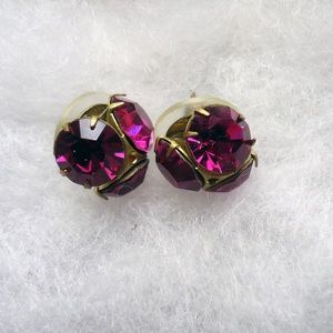 John Wind Jewelry - John Wind Red Rhinestone Earrings & Necklace John Wind Jewelry - John Wind Red Rhinestone Earrings & Necklace