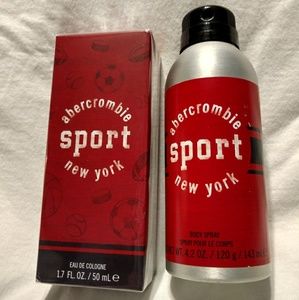 ABERCROMBIE & FITCH SPORT 1.7 OZ EAU DE COLOGNE