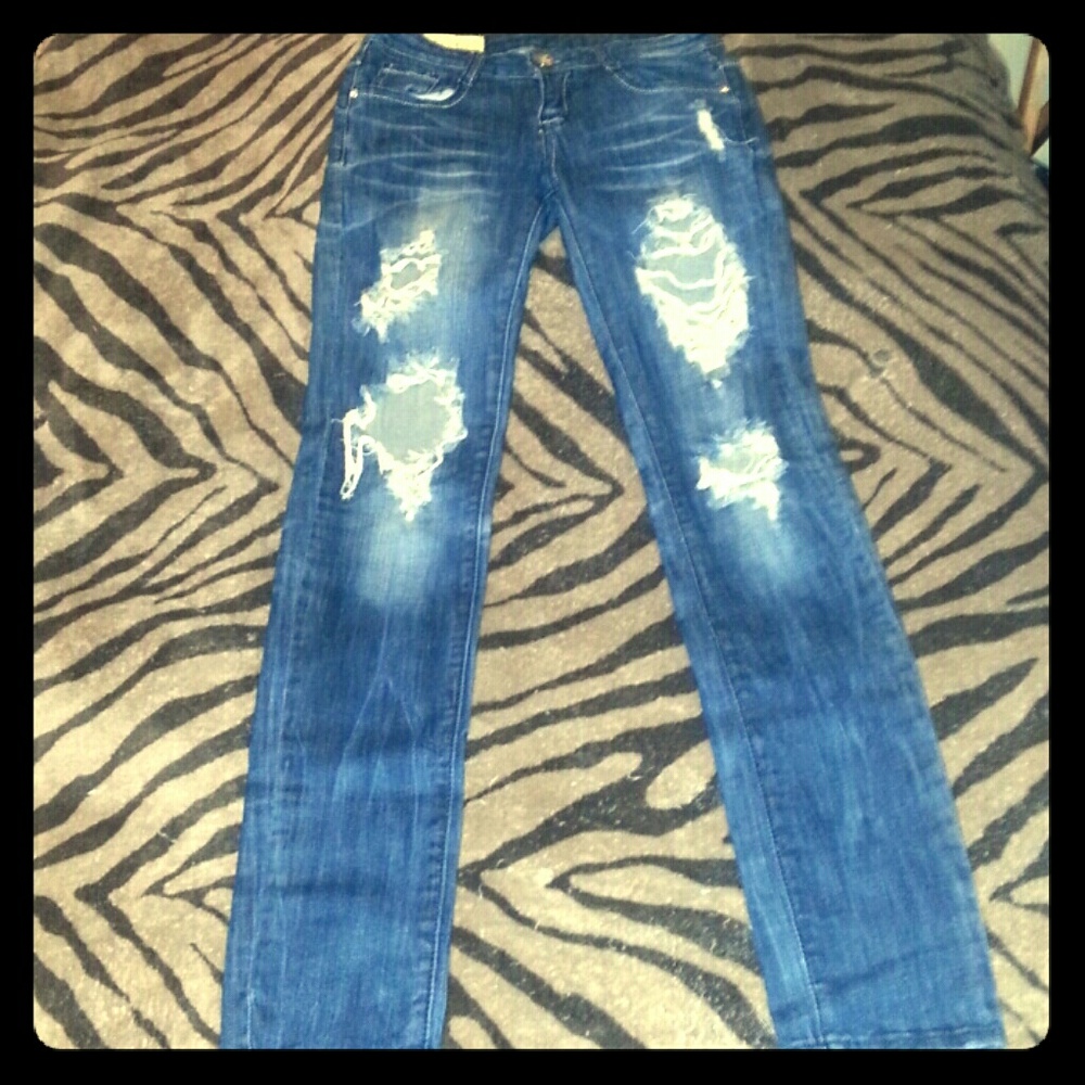 Machine jeans