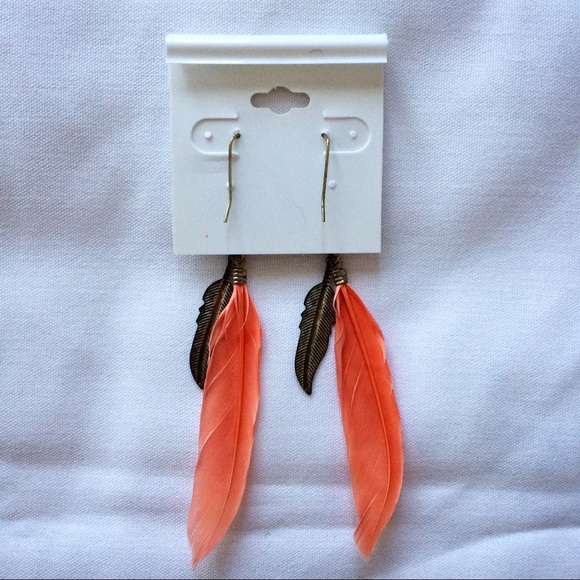 Dream catcher feather earrings - Picture 5 of 5